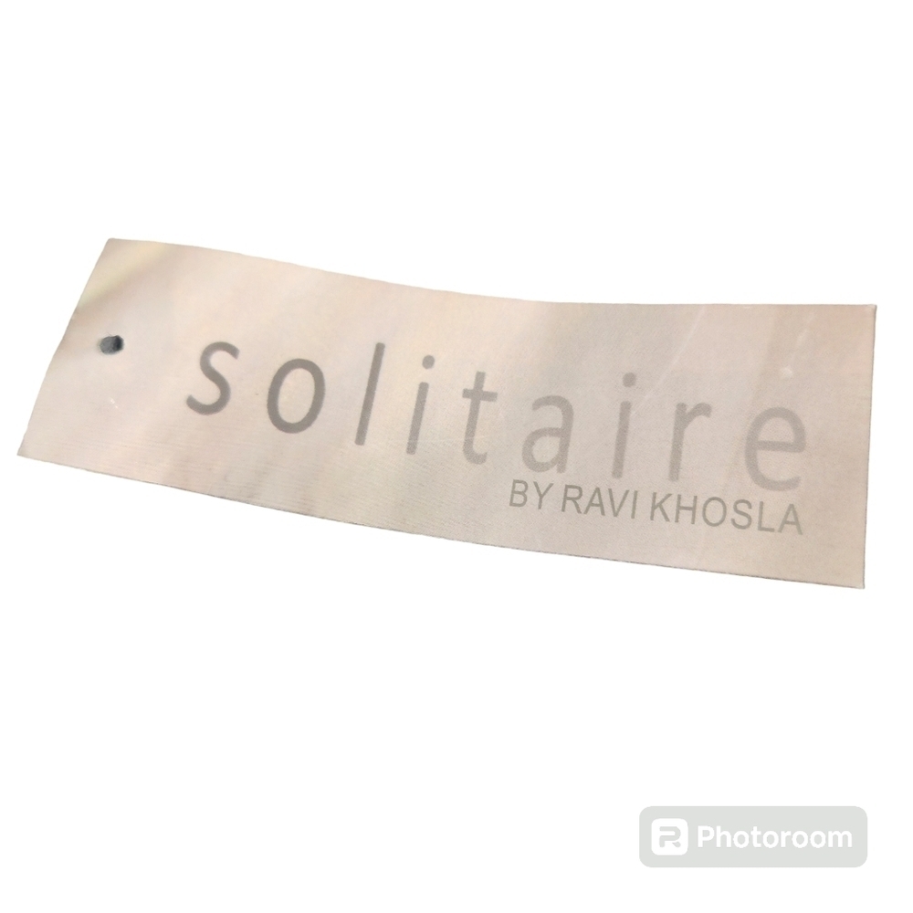 Solitaire Skirt Womens Boho Gypsy Lined Hi Low Boho maxi skirt SZ 2X Blue Grey - Picture 8 of 8